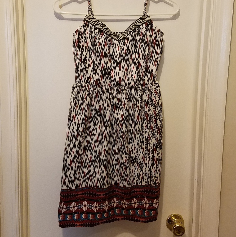 Three Pink Hearts Juniors Dress